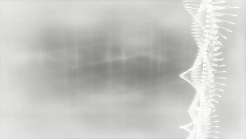 White Abstract Structure — Serene