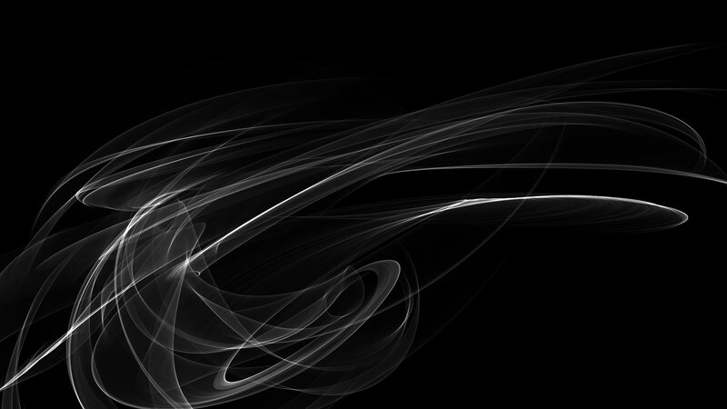 White Abstract Swirls