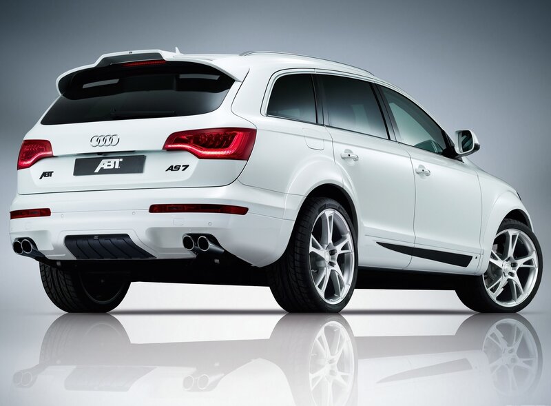 White ABT Audi Q7