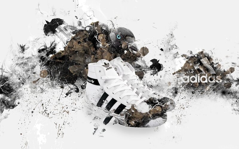 White Adidas Sneakers
