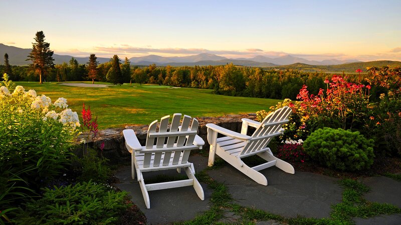 White Adirondack Chairs