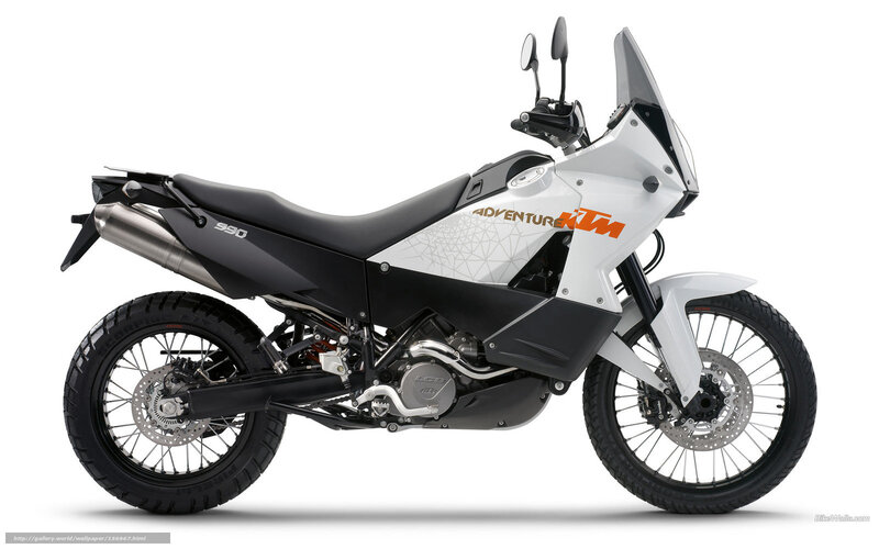 White Adventure Motorcycle — Neutral, Photograph, Seat