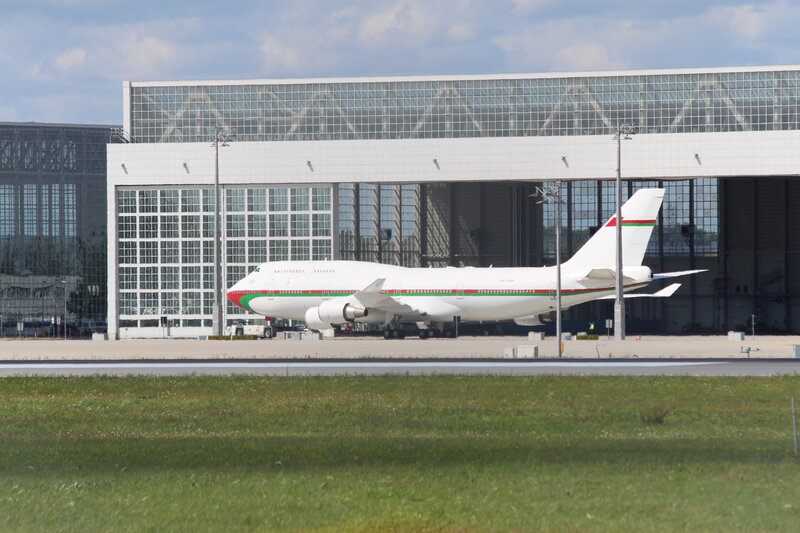White Airplane at Airport