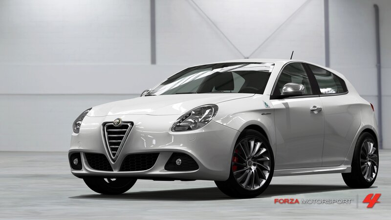 white alfa Romeo Giulietta