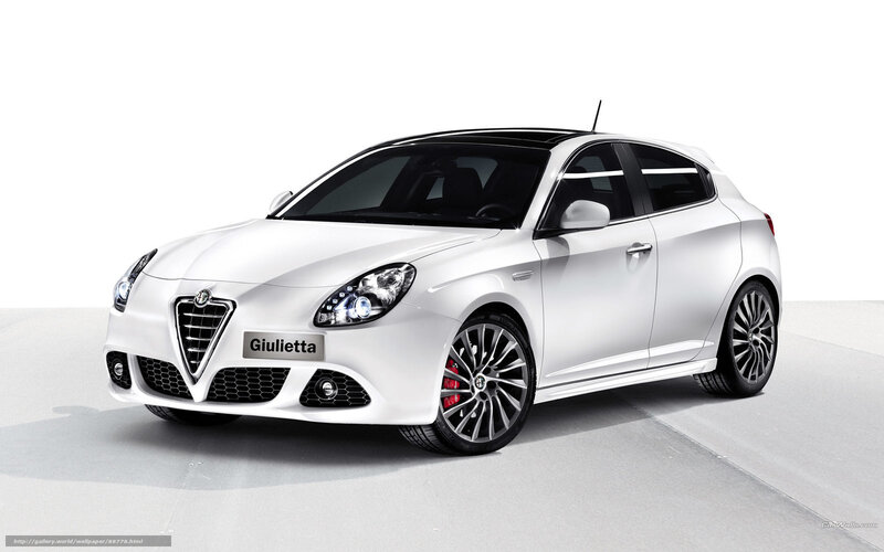 White Alfa Romeo Giulietta — Neutral