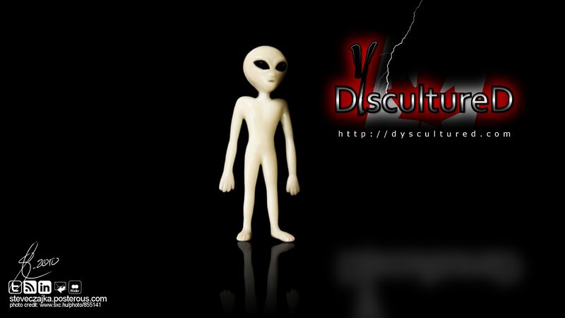 White Alien Figurine