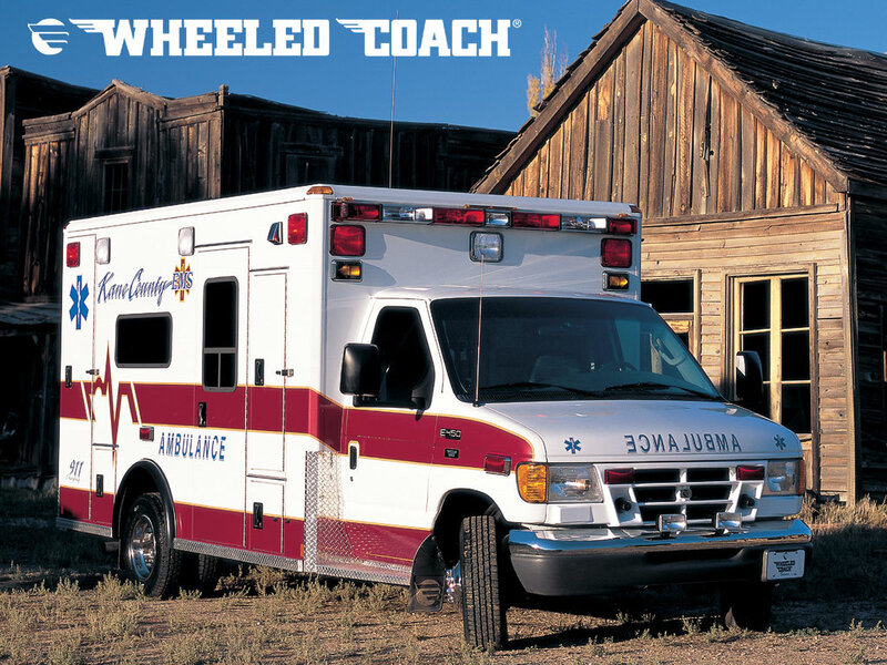 White Ambulance Vehicle