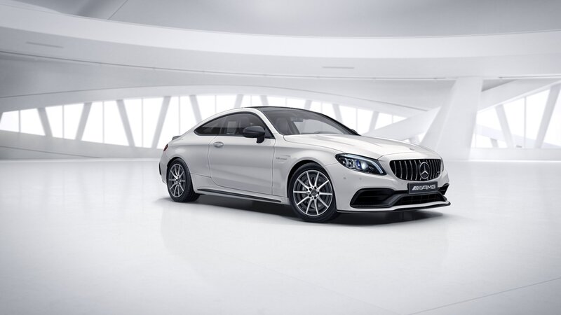 White AMG Coupe