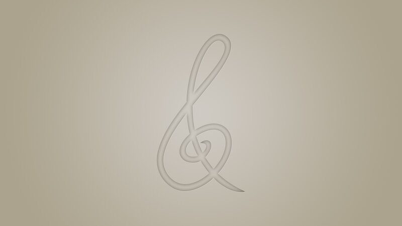 white ampersand symbol