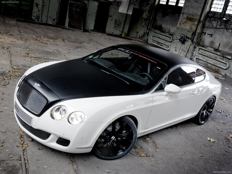 White and Black Bentley