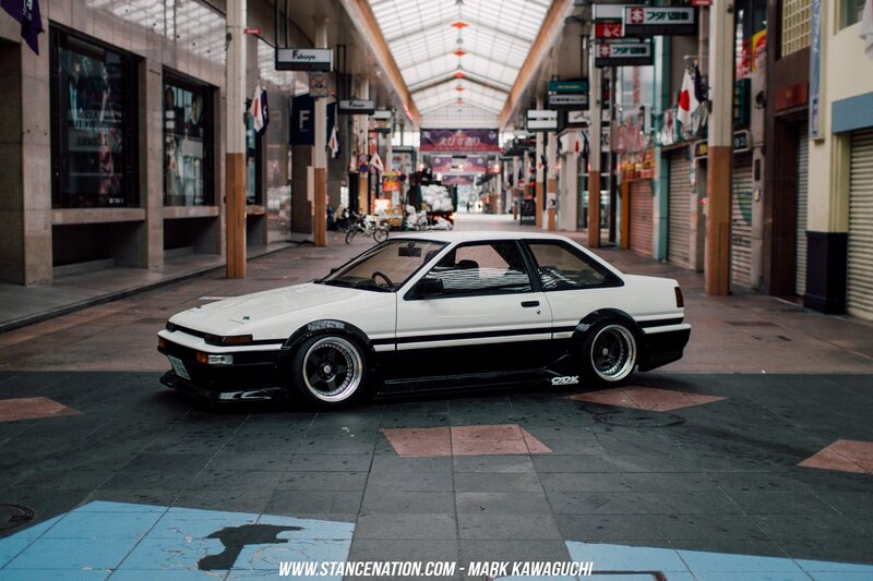White and Black Car — Calm, Afternoon
