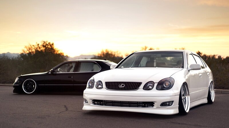 White and Black Cars — Serene