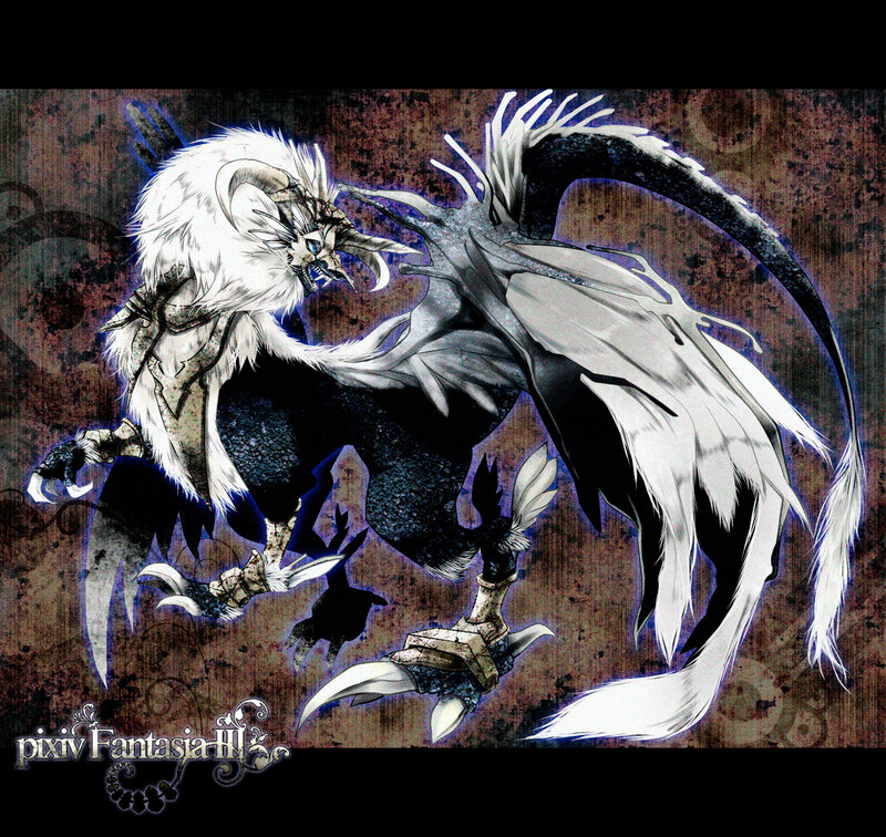 White and Black Dragon
