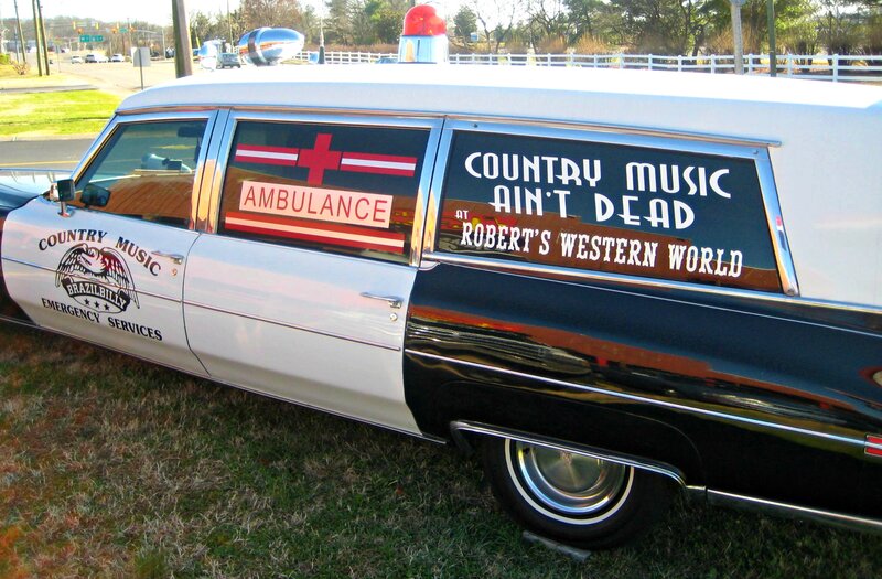 White and Black Hearse