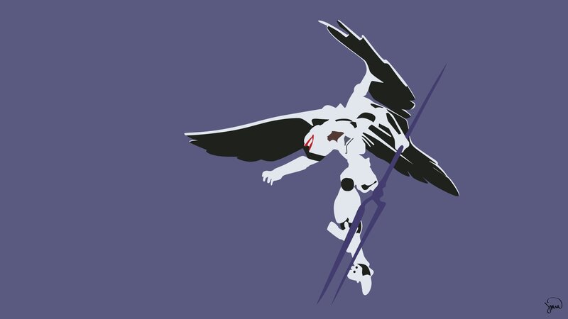 White and Black Mecha