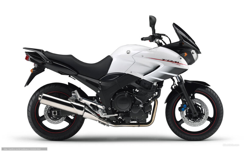 white and black motorcycle