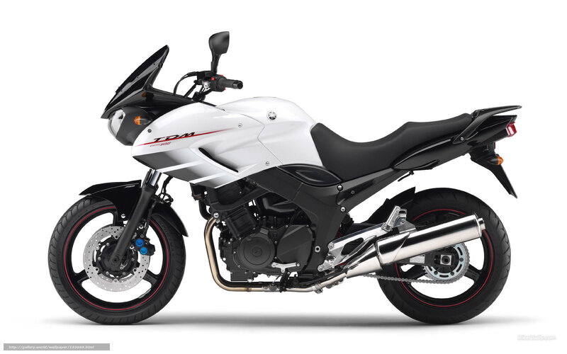 white and black motorcycle