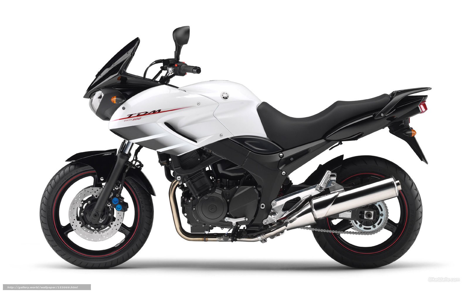 white and black motorcycle