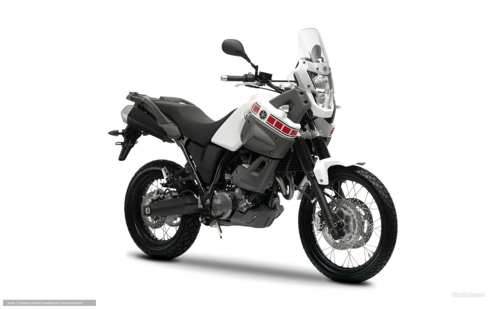 white and black motorcycle