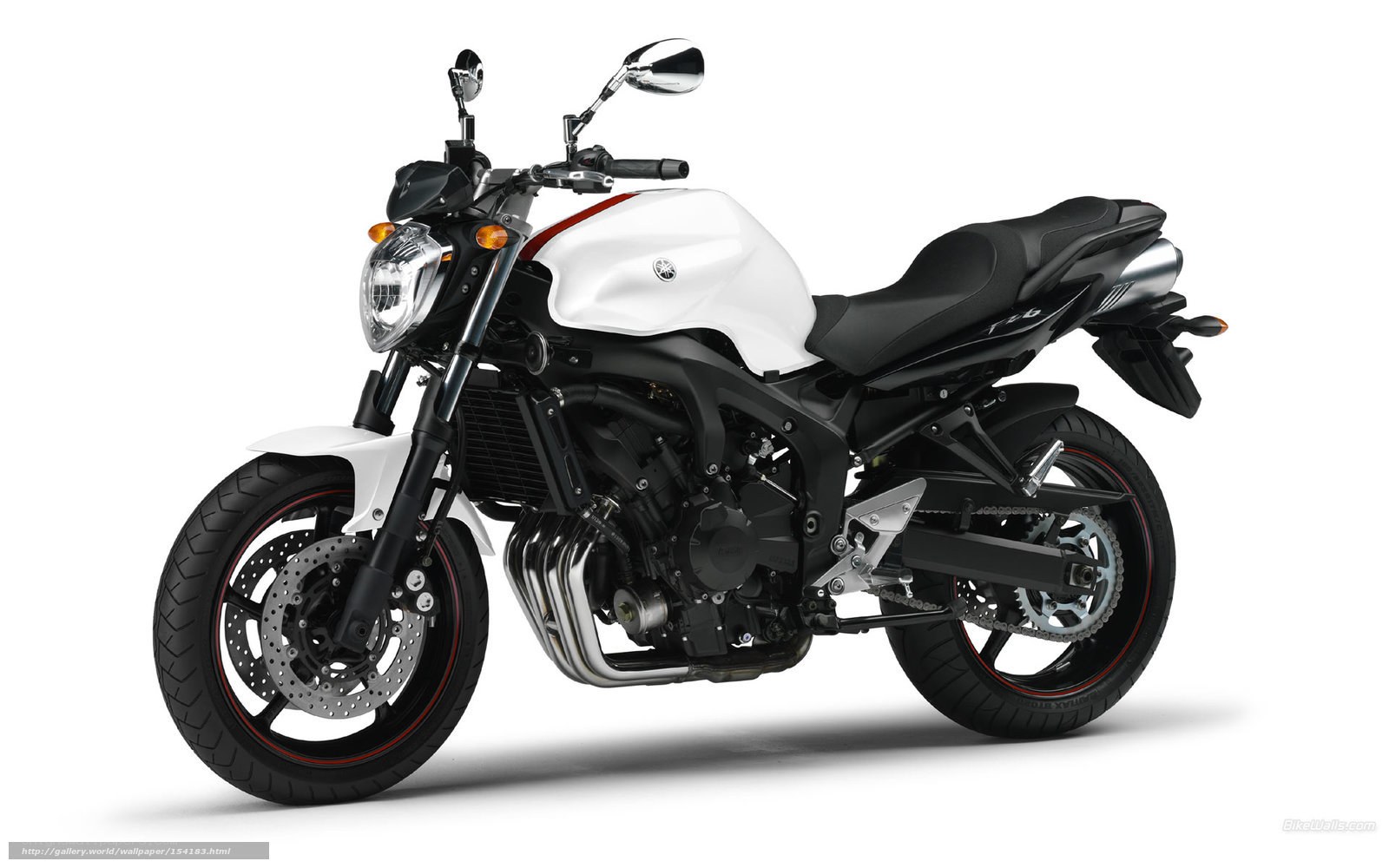 white and black motorcycle