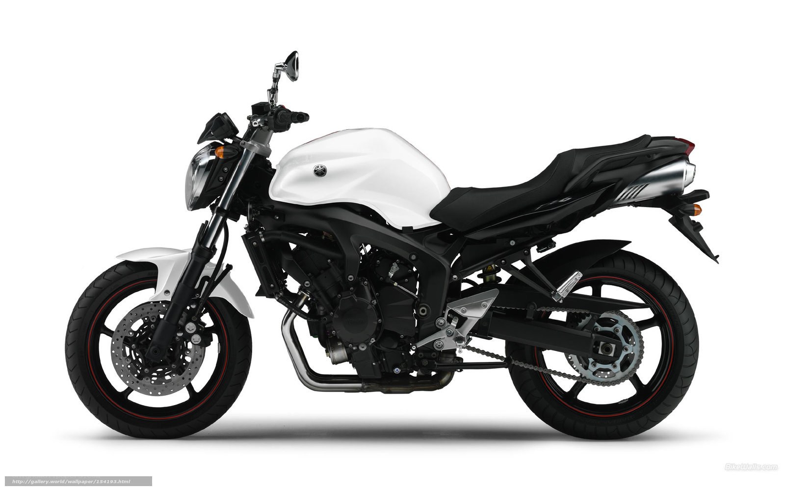 white and black motorcycle