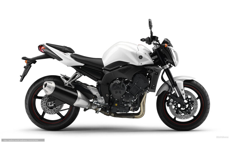 white and black motorcycle