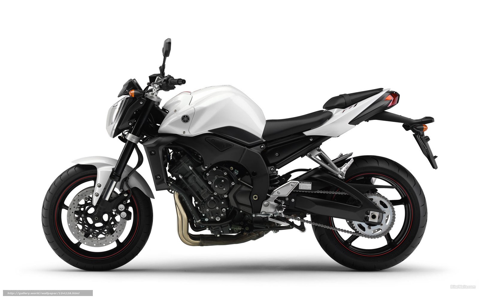 white and black motorcycle