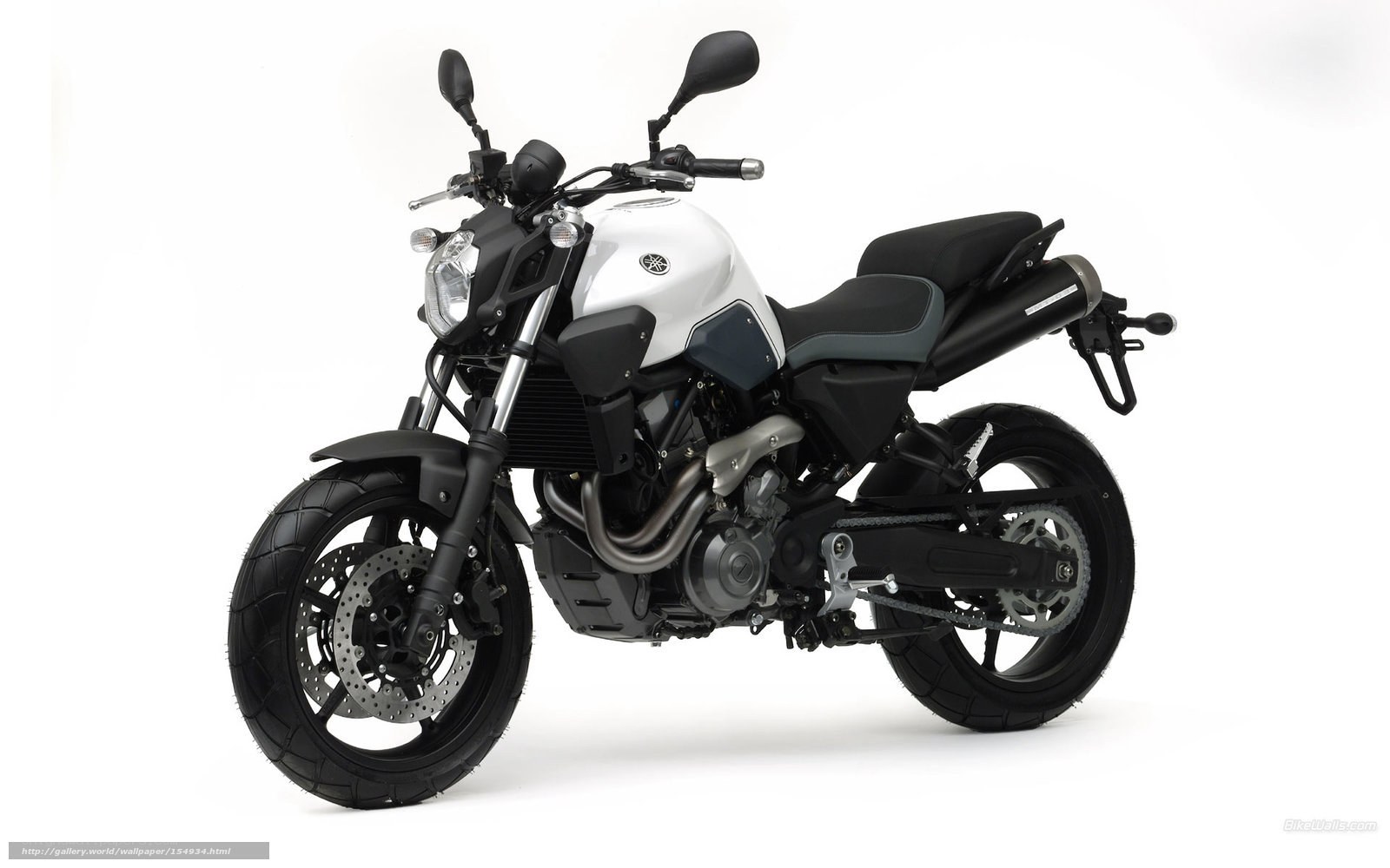 white and black motorcycle