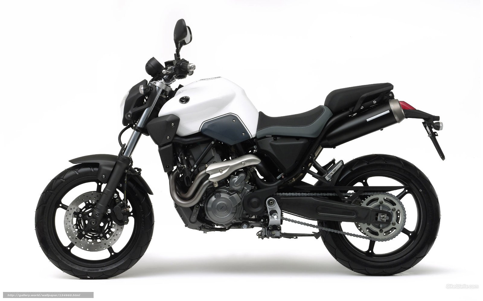 white and black motorcycle