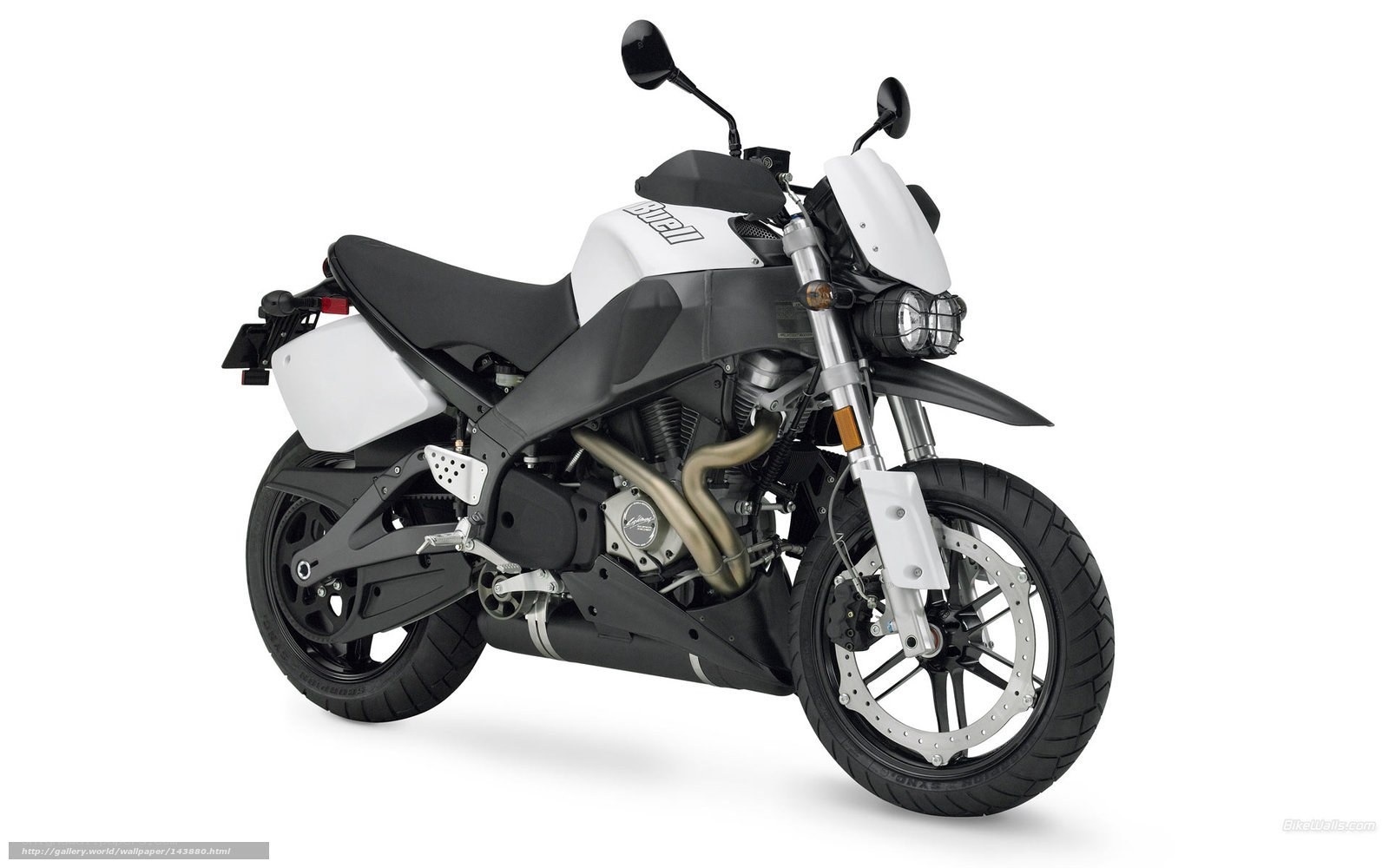 white and black motorcycle