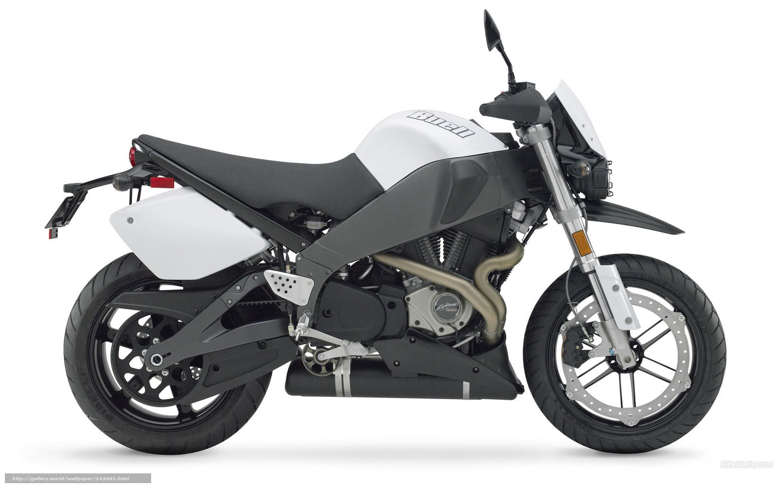 white and black motorcycle