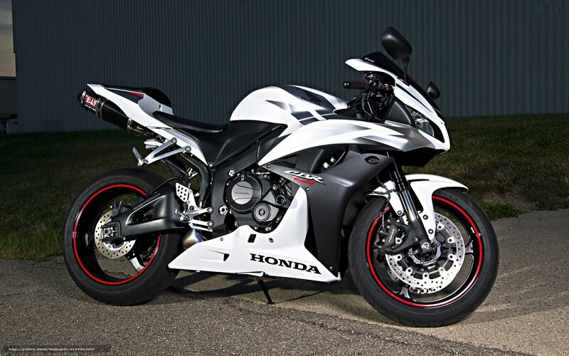 White and Black Motorcycle — Dramatic, Afternoon, Photograph, Building