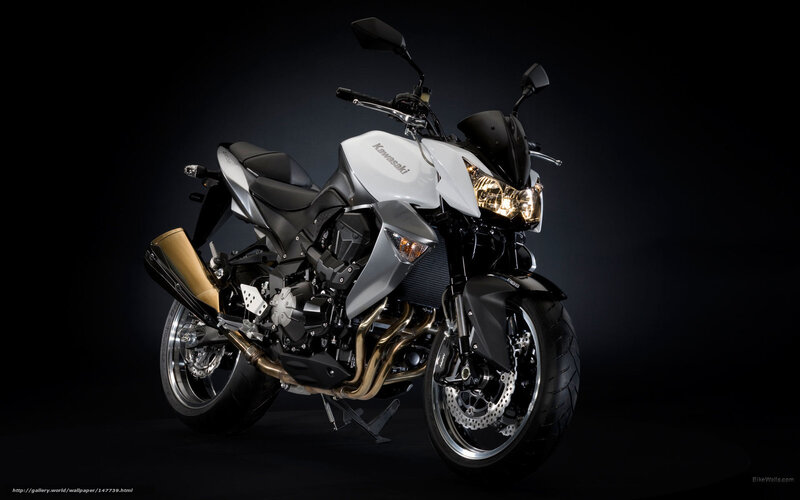 White and Black Motorcycle — Dramatic, Photograph, Headlight