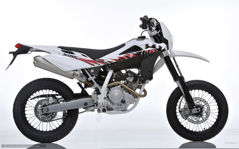 White and Black Motorcycle — Neutral, Photograph, Exhaust Pipe
