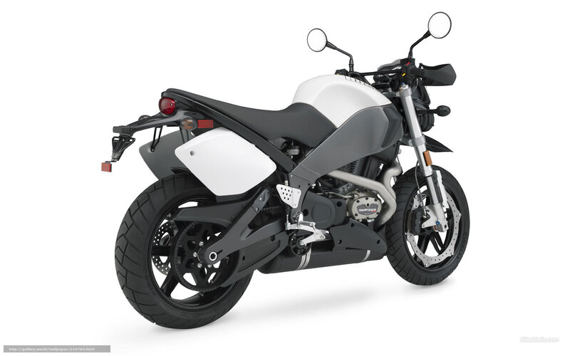 White and Black Motorcycle — Neutral, Photograph, Rear View Mirrors