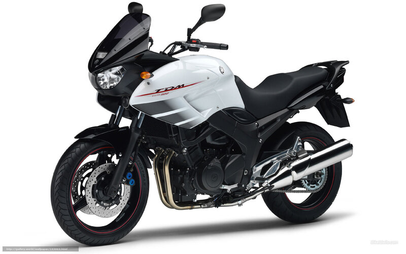 White and Black Motorcycle — Neutral, Photograph, Windshield, Exhaust Pipe