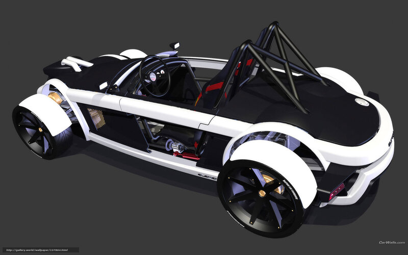 White and Black Race Car — Mechanical