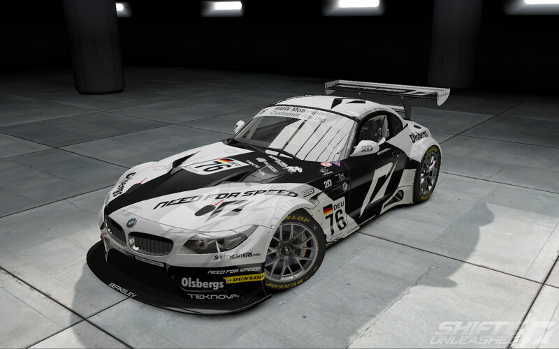 White and Black Race Car — Neutral, 3d Render, Race Car
