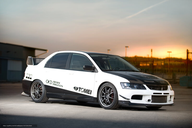White and Black Sedan