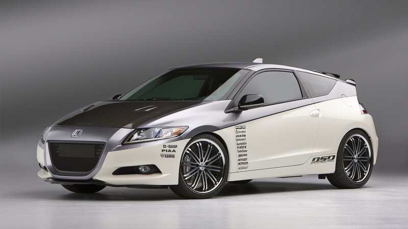 white and black sports car