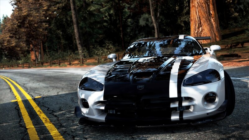White and Black Sports Car — Dramatic, Afternoon