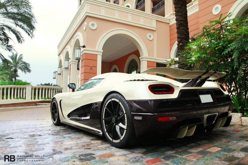 White and Black Sports Car — Luxurious
