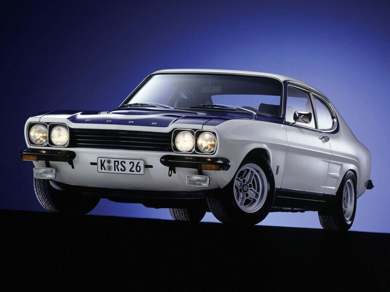 White and Blue Car — Dramatic