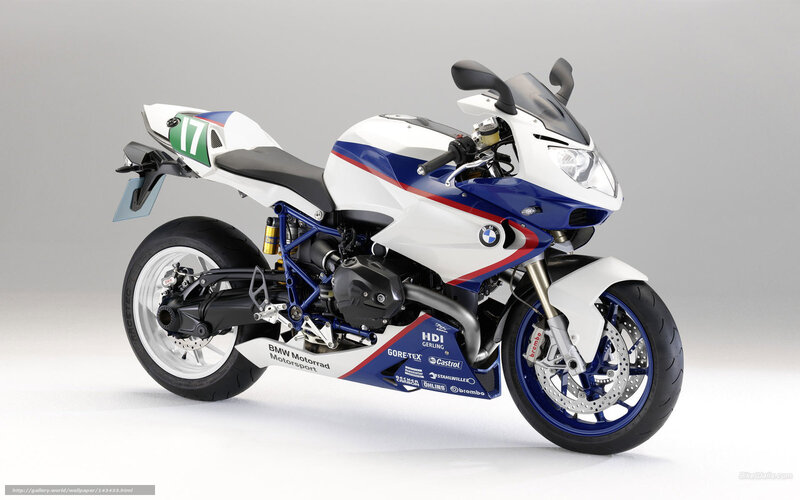White and Blue Motorcycle — Neutral, Photograph, Number Plate