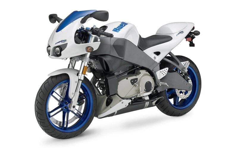 White and Blue Motorcycle — Neutral, Photograph, Seat, Wheels, Engine