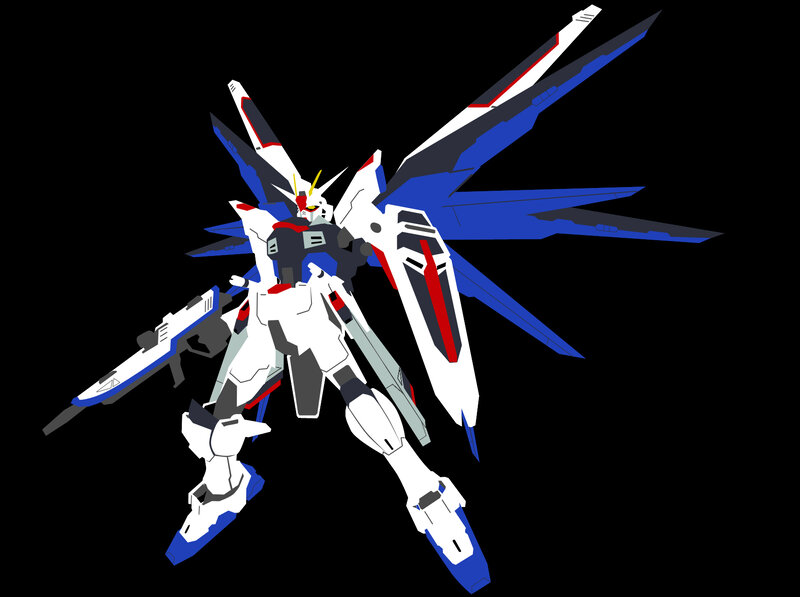 White and Blue Robot — Dynamic