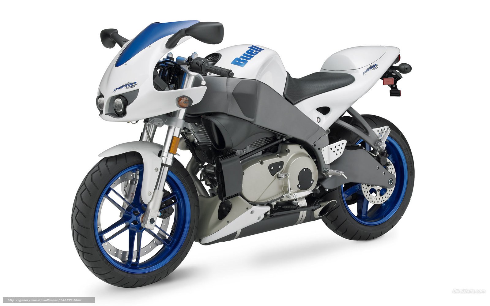 white and blue sport motorcycle