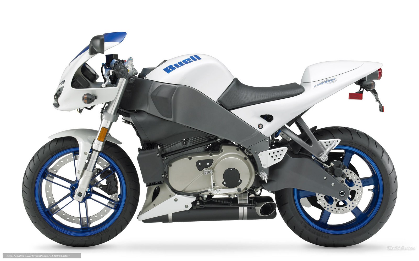 white and blue sport motorcycle