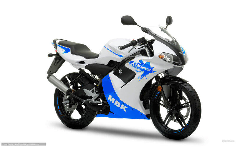 white and blue sport motorcycle