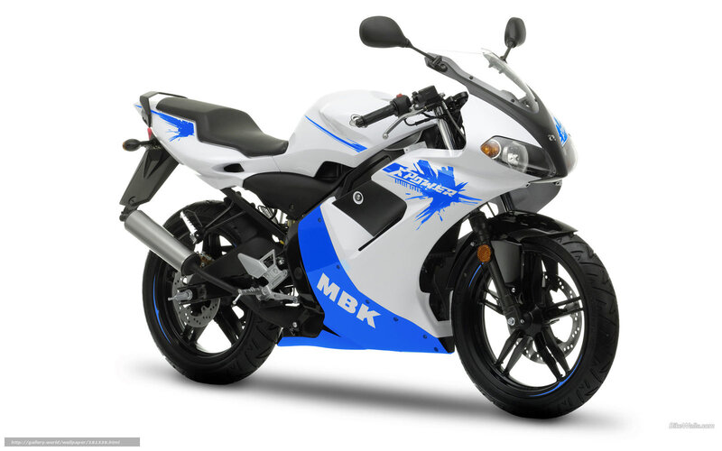 white and blue sport motorcycle